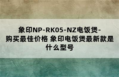 象印NP-RK05-NZ电饭煲-购买最佳价格 象印电饭煲最新款是什么型号